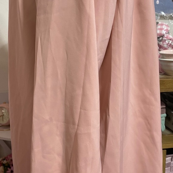 NWOT XL On/Off Shoulder Chiffon Long Sleeve Blouse Bell Sleeve - Picture 11 of 13